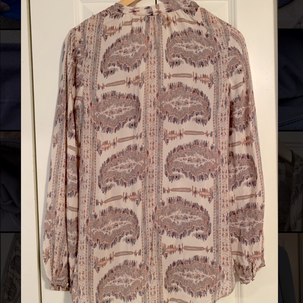Calypso St. Barth silk blouse. Size XS. - Picture 2 of 4